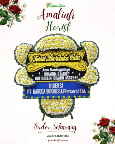 Papan Bunga Duka di 26 Ilir
